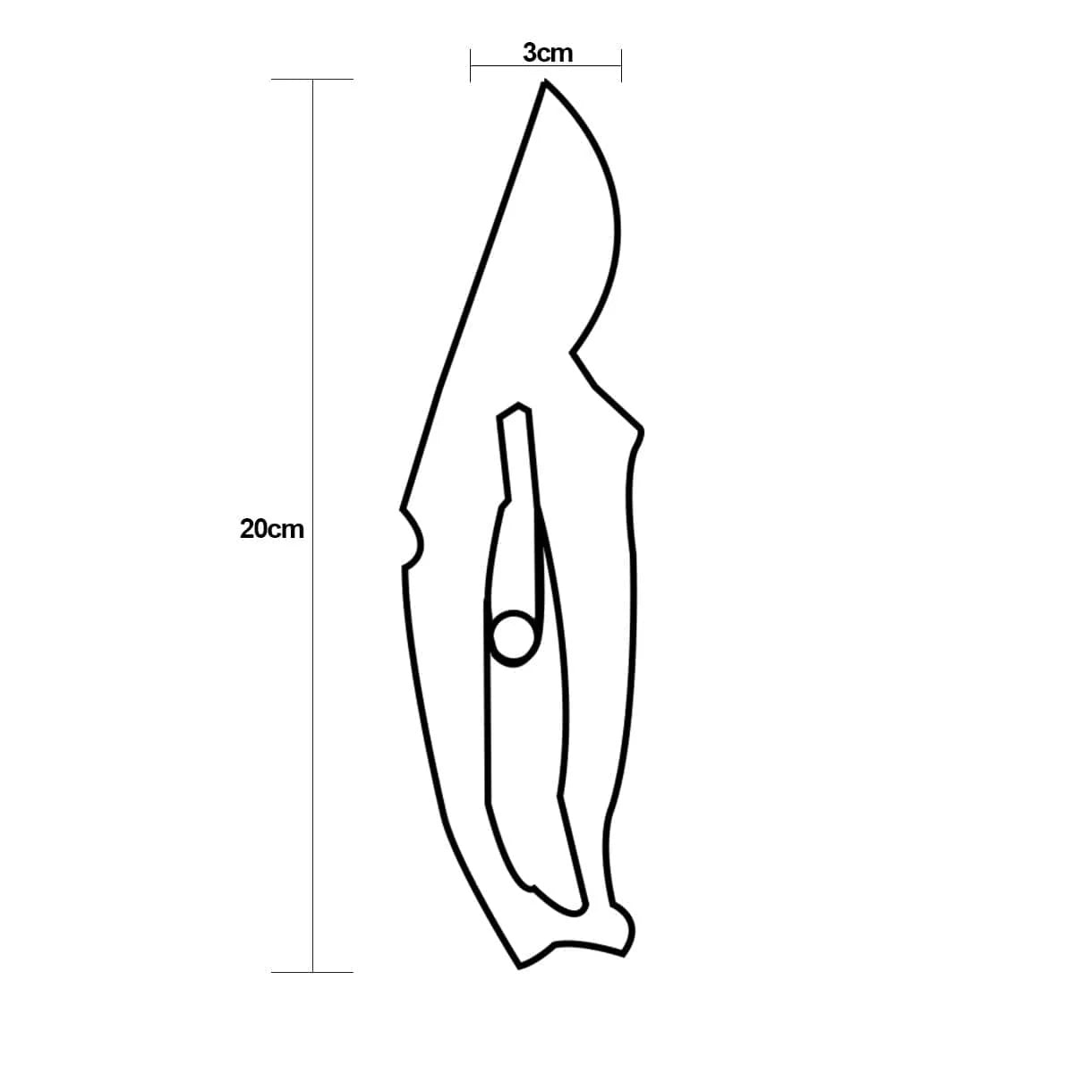 Safety Lock Pruning Shears