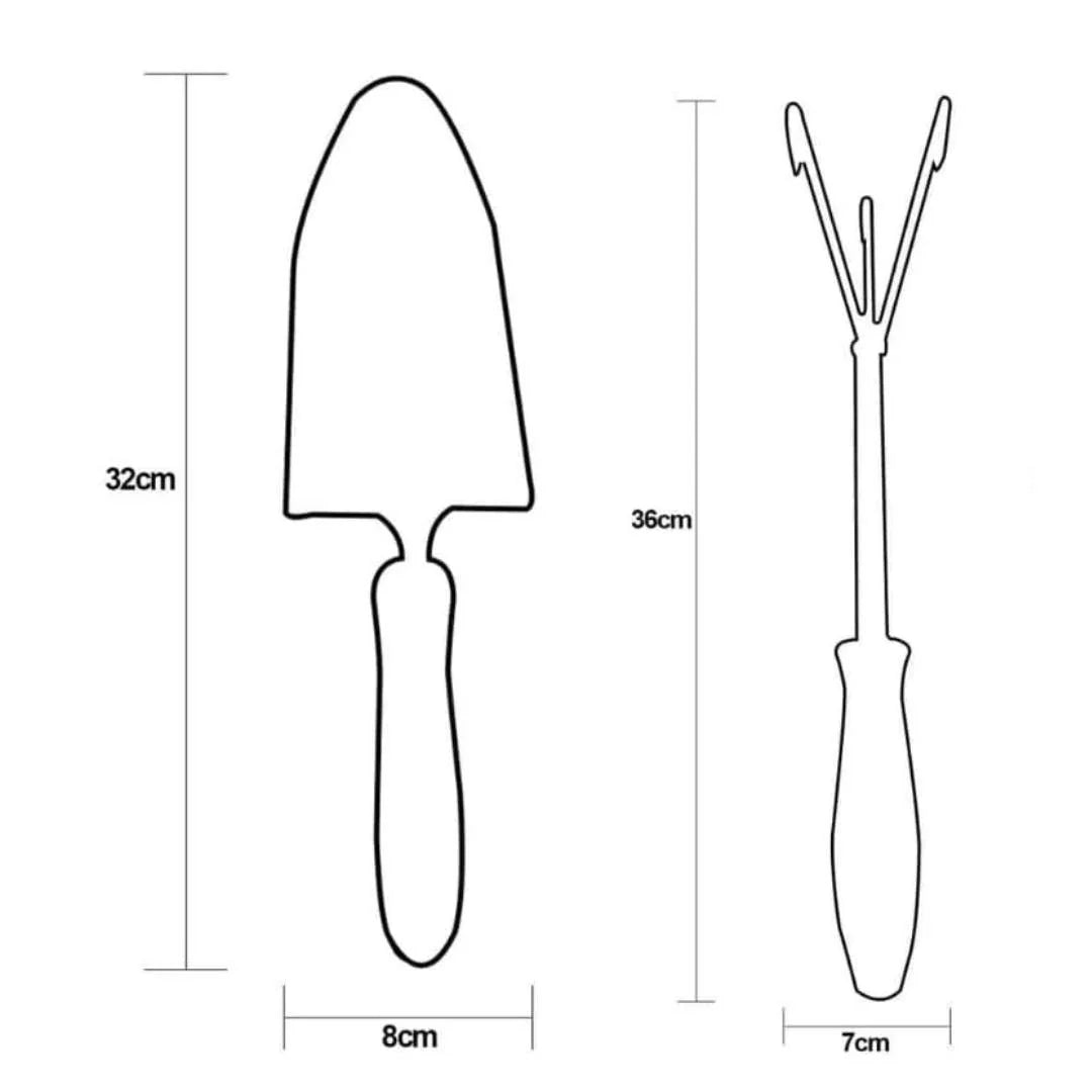 Two Piece Gardening Tool Set