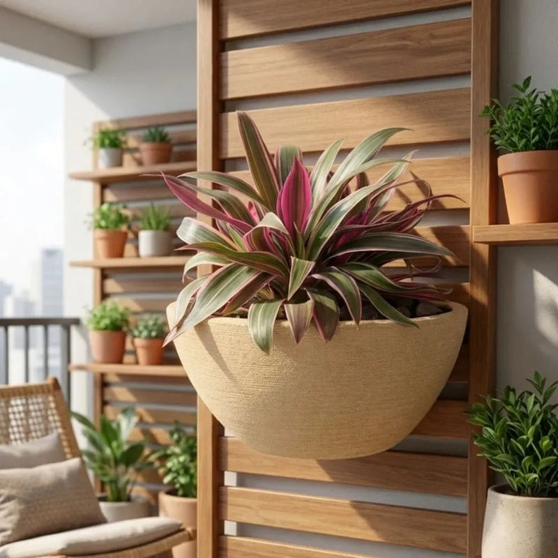 Wall Mounted Flower Pots