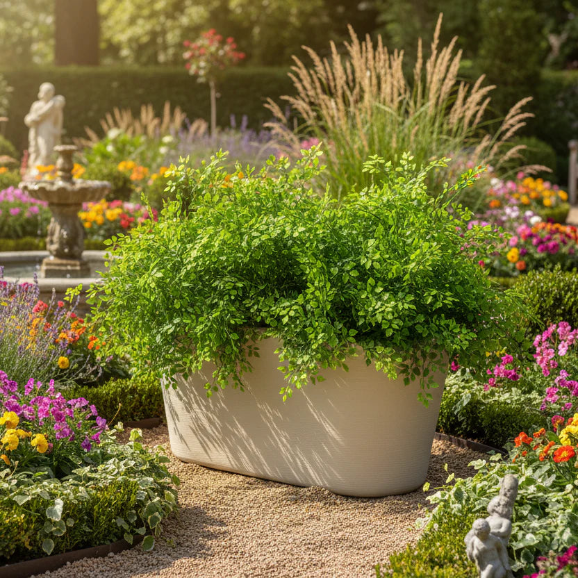 Large Oval Polyethylene Flower Pot