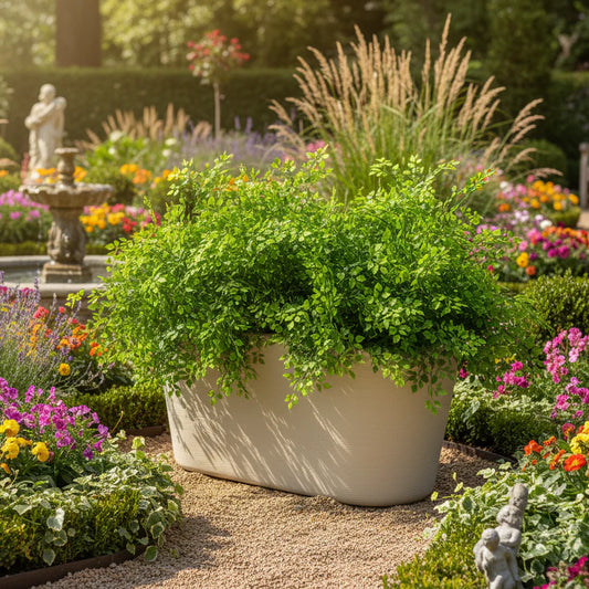 Large Oval Polyethylene Flower Pot