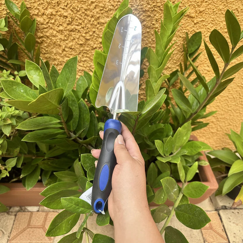 Narrow Stainless Steel Garden Shovel