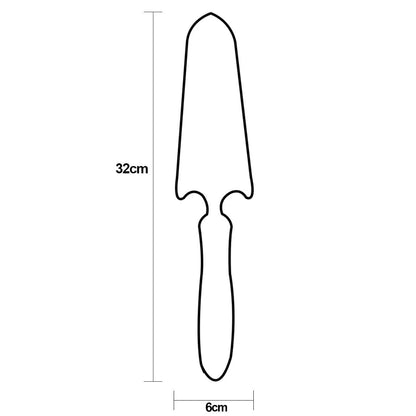 Narrow Stainless Steel Garden Shovel