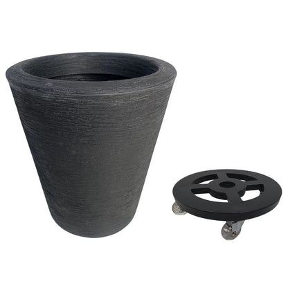 Polyethylene Flower Pot Set 38x33 CM