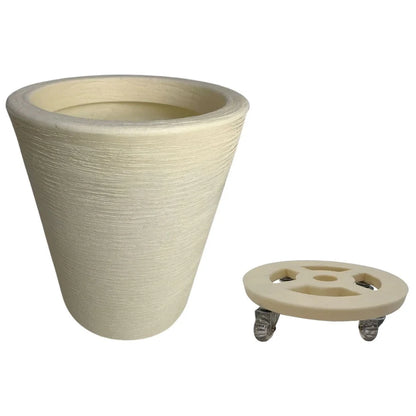 Polyethylene Flower Pot Set 38x33 CM