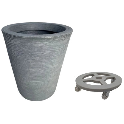 Polyethylene Flower Pot Set 38x33 CM