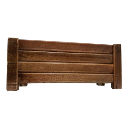 Wooden Slatted Flower Pot 50x16 CM