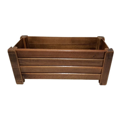 Wooden Slatted Flower Pot 50x16 CM